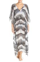 Women's Halogen Poetic Stripe Cover-up Dress