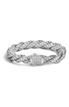 Women's John Hardy Twist Chain Pave Diamond Bracelet