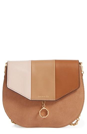 Louise Et Cie Jael Leather Crossbody Bag - Pink