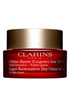 Clarins Super Restorative Day Illuminating Lifting Replenishing Cream Spf 20 .69 Oz