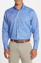 Men's Cutter & Buck 'nailshead' Classic Fit Sport Shirt - Blue (online Only)