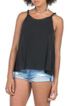 Women's Volcom Twisted Time Tank - Black