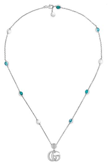Women's Gucci Gg Marmont Pendant Necklace