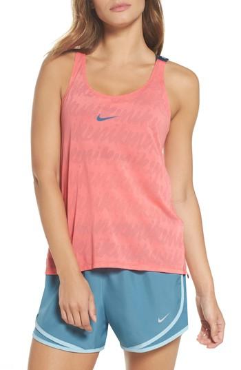 Women's Nike Elastika Dry Tank - Pink