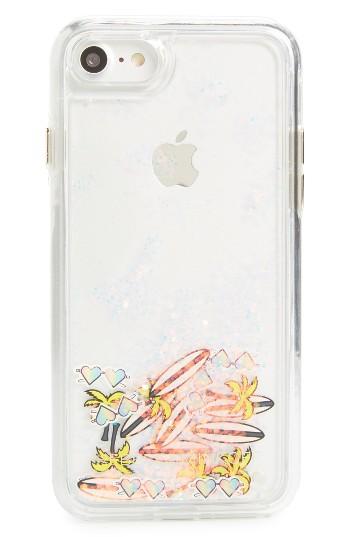 Rebecca Minkoff Surf Glitterfall Iphone 7 Case -