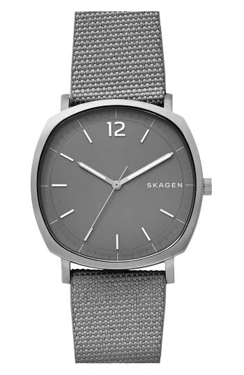 Men's Skagen Rungsted Nylon Strap Watch, 40mm