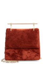 M2malletier Mini La Collectionneuse Velvet Crossbody Bag -