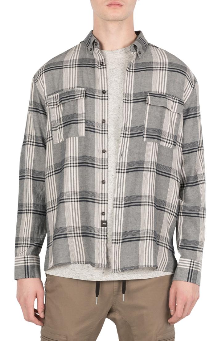 Men's Zanerobe Plaid Box Shirt