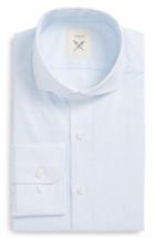 Men's Strong Suit Trim Fit Dobby Dress Shirt .5 R - Blue