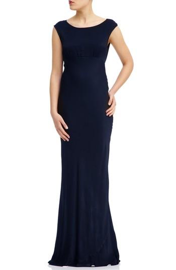 Women's Ghost London Salma Cowl Back Gown - Blue