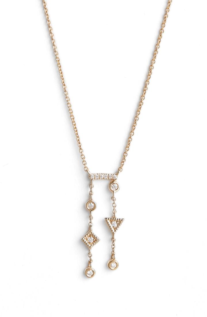 Women's Dana Rebecca Designs Lis Amichelle Multi Shape Dangle Necklace