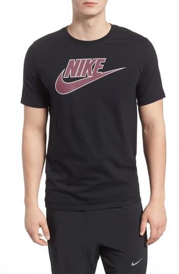 Men's Nike Sportswear Futura Logo Graphic T-shirt - Black