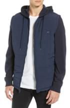 Men's Rvca Logan Puffer Jacket, Size - Blue