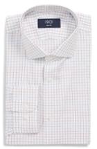 Men's 1901 Trim Fit Check Dress Shirt - 34/35 - Red