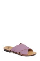 Women's Bp. Twist Cross Strap Sandal M - Purple