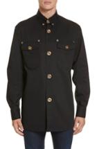 Men's Versus Versace Medusa Button Shirt Eu - Black