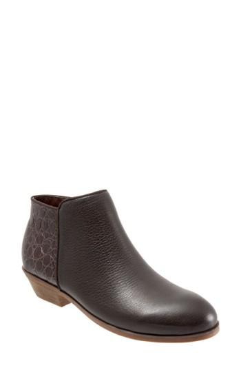 Women's Softwalk 'rocklin' Bootie .5 W - Brown
