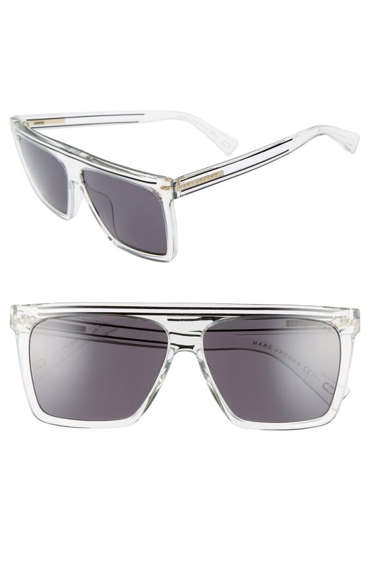 Women's Marc Jacobs 59mm Flat Top Sunglasses -