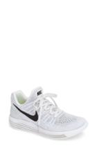 Women's Nike Lunarepic Low Flyknit 2 Running Shoe .5 M - White