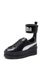 Women's Fenty Puma By Rihanna Ankle Strap Creeper Sneaker M - Black