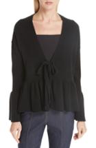 Women's Veronica Beard Lilla Puff Sleeve Cashmere Sweater