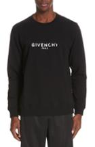 Men's Givenchy Vintage Logo Sweatshirt - Black