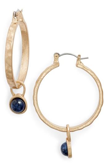 Women's Treasure & Bond Semiprecious Stone Drop Hoops