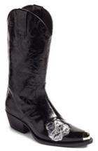 Women's Calvin Klein 205w39nyc Tex Tubo Western Boot Eu - Black