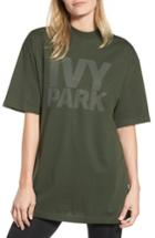 Women's Ivy Park Dotted Logo Oversized Tee - Green