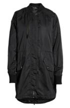 Women's Sam Edelman Two-in-one Longline Bomber Jacket