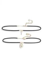 Women's Kendra Scott Sunny Set Of 2 Choker Necklaces
