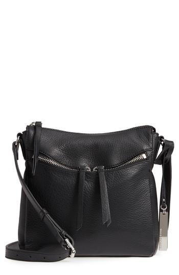 Vince Camuto Staja Leather Crossbody Bag - Black