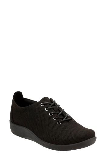 Women's Clarks 'sillian - Tino' Sneaker M - Black