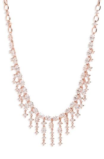 Women's Nadri Crystal Fringe Necklace