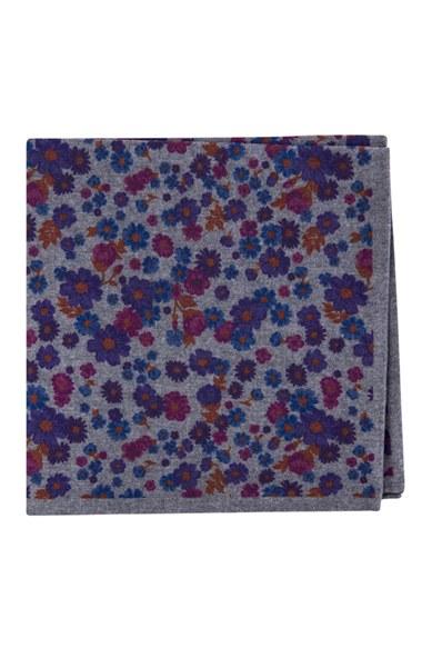 Men's Ted Baker London Floral Wool Pocket Square