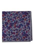 Men's Ted Baker London Floral Wool Pocket Square