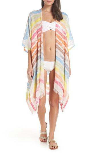 Women's Pool To Party Tunic Caftan, Size - White