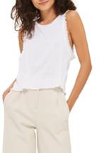 Women's Topshop Ruffle Trim Tank