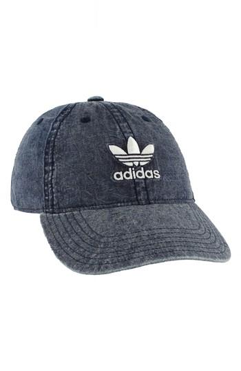 Women's Adidas Originals Relaxed Strap-back Cap - Blue