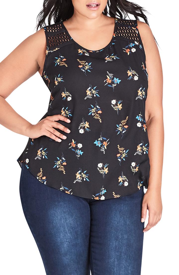 Women's City Chic Sweet Pea Sleeveless Top