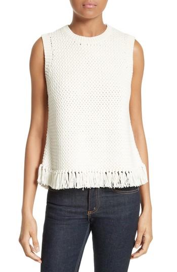 Women's Theory Meenara Knit Tank - White