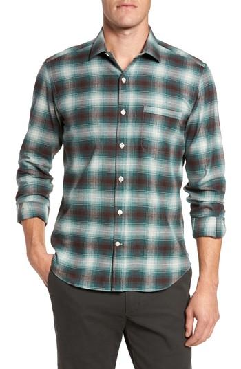 Men's Culturata Ombre Plaid Sport Shirt