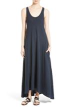 Women's Theory Laurem Nebulous A-line Maxi Dress, Size - Blue
