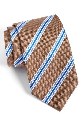 Men's David Donahue Silk Stripe Tie