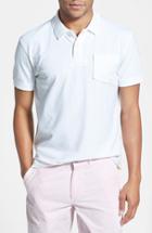 Men's Vintage 1946 Athletic Fit Stretch Cotton Pique Polo, Size - White