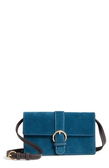 Women's Frances Valentine Suede Crossbody Wallet -