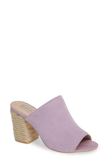 Women's Sbicca Helena Sandal M - Purple