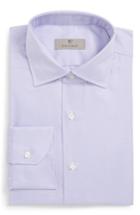 Men's Canali Regular Fit Solid Dress Shirt .5 - Purple