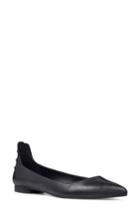 Women's Nine West Owl Skimmer Flat M - Black