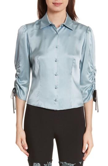 Women's Cinq A Sept Jolene Silk Blouse